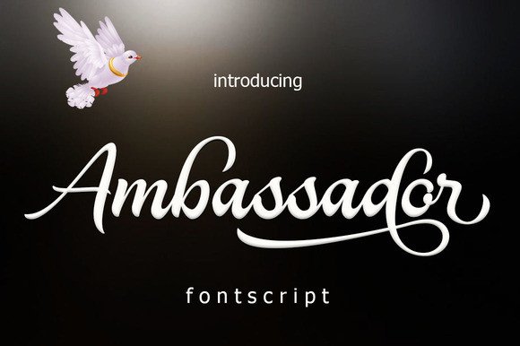 Ambassador: A Handwritten Font That Feels Like a Real Design Partner