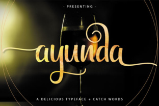 Ayunda Handwritten Font for Warm, Authentic Product Design