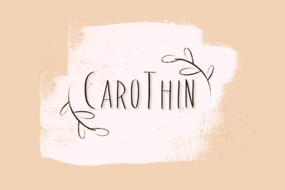 CaroThin: A Script Amp Font That Elevates Brand Voice