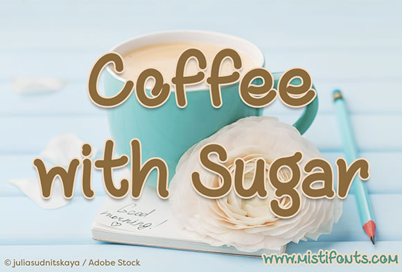 Coffee with Sugar: A Warm, Hand-Drawn Script Font for Authentic Branding