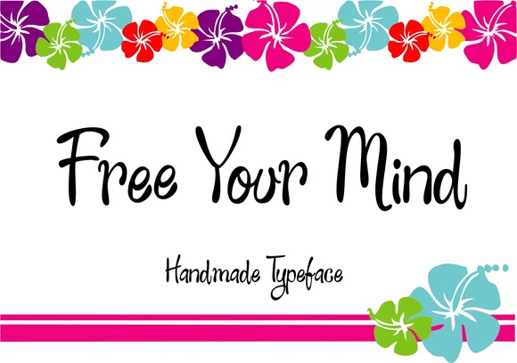 Free Your Mind: A Script Amp Typeface That Feels Like Hand-Drawn Magic