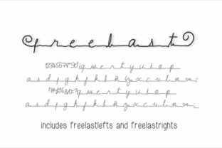 Freelast: An Elegant Script Typeface for Digital Branding