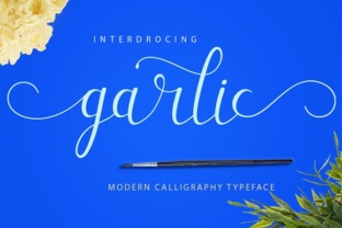 Garlic Handwritten Font for Small Business Branding