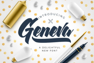 Geneva: A Handwritten Font That Feels Like a Thoughtful Pause