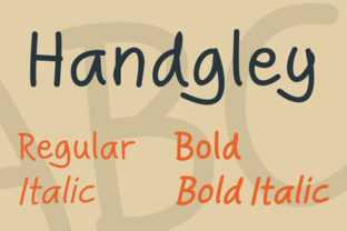 Handgley: A Refined Script Font for Digital Branding
