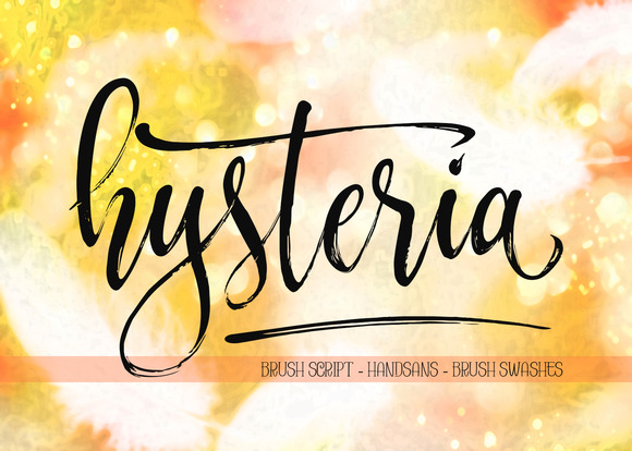 Hysteria: A Refined Script Font for Small Business Branding