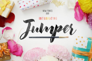Jumper: A Brush-Style Script Font That Moves Your Message