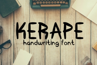 Kerape: A Refined Script Font for Digital Branding
