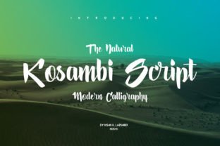 Kosambi: A Thoughtful Script Font for Editorial Moments