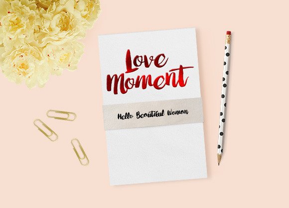 Love Moment: A Handwritten Font That Feels Human, Not Hyped
