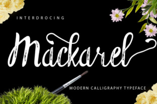 Mackarel: A Script Amp Font That Feels Like Hand-Drawn Charm