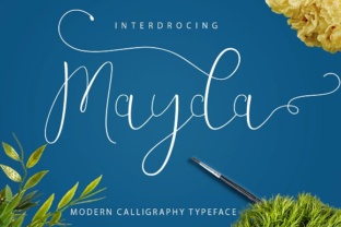 Mayda: A Handwritten Script Font That Elevates Campaign Visuals