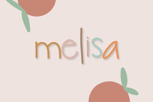 Meet Melisa: A Handwritten Typeface That Feels Like Home
