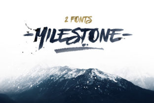 Milestone Font: A Bold, Brush-Driven Script for Scroll-Stopping Campaigns