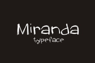 Miranda: A Playful Chalk-Style Typeface for Digital Charm