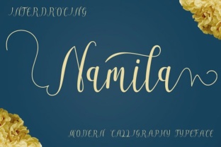 Namila: A Handwritten Font That Makes Your Brand Feel Human