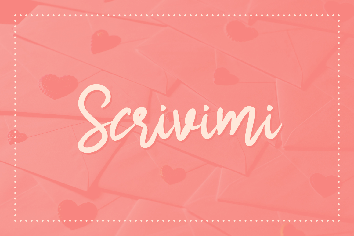 Scrivimi: A Script Typeface That Feels Like a Handwritten Promise