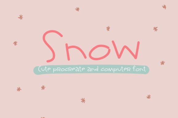 Snow: A Playful Script Font for Modern Web Design